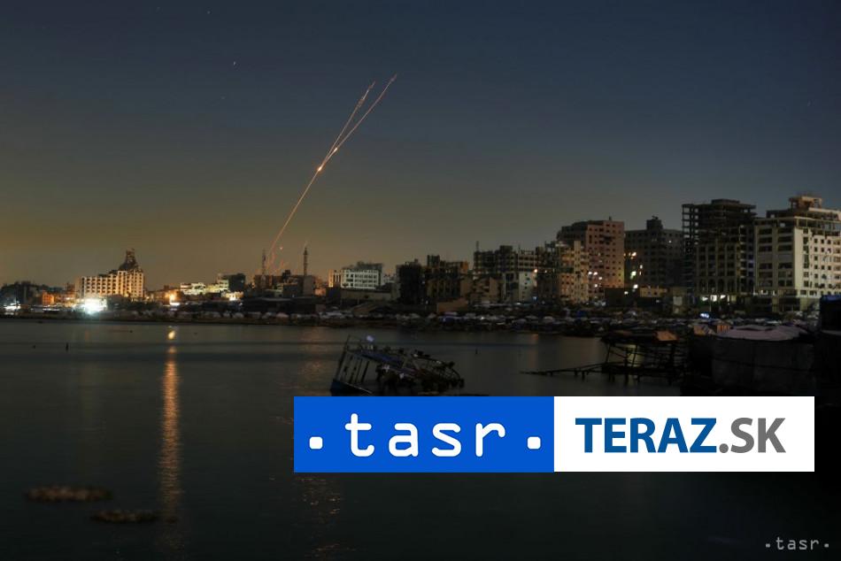 Izraelske ozbrojene sily Iran odpalil rakety na Izrael