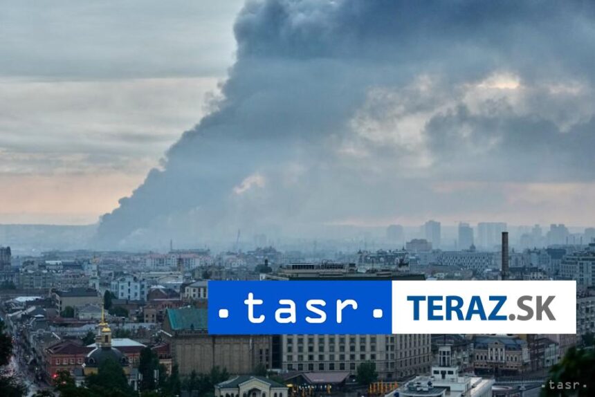 Masivny rusky utok na Ukrajinu si vyziadal 9 obeti v Rusku hlasia 3 mrtvych