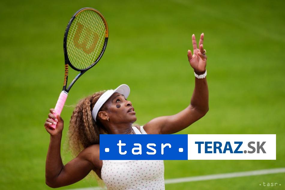 Navrat Sereny Williamsovej sa skoncil po zraneni jej tenisovej partnerky