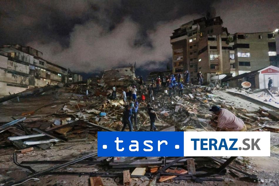 Pocet obet zemetrasenia vo Venezuele vzrastol na 164