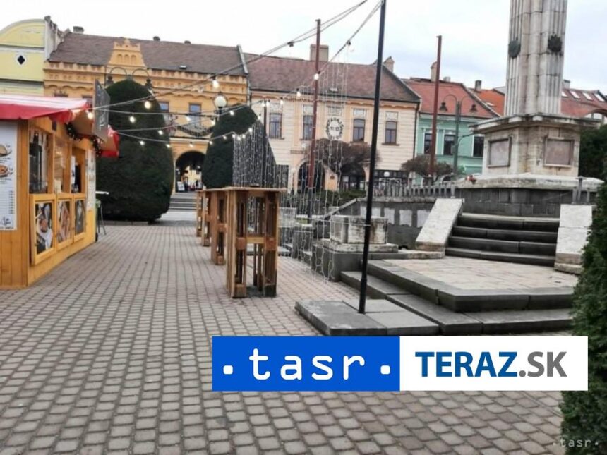 Presov dostal pokutu za povolenie umiestnenia stanku pri pamatniku