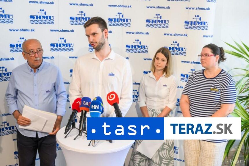 SHMU Zmenil sa celoslovensky rekord v maximalnej dennej teplote vzduchu
