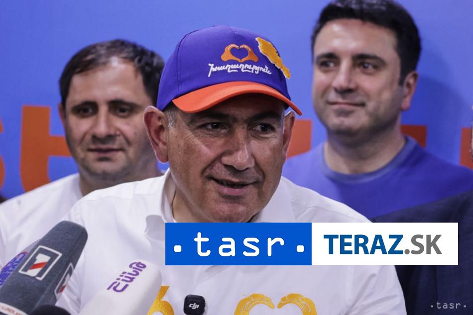 Strana armenskeho premiera dosiahla v parlamente ustavnu vacsinu