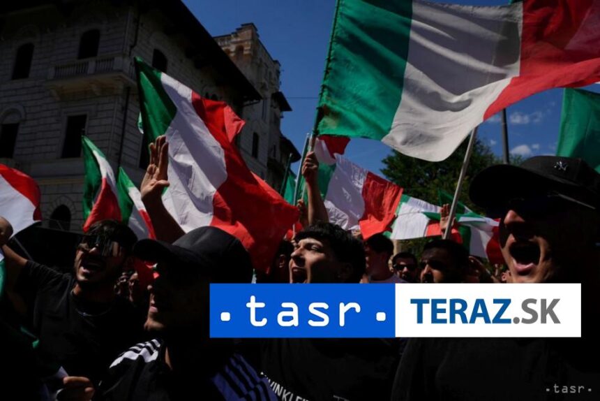 V Taliansku ludia demonstrovali proti migracii a na podporu migrantov