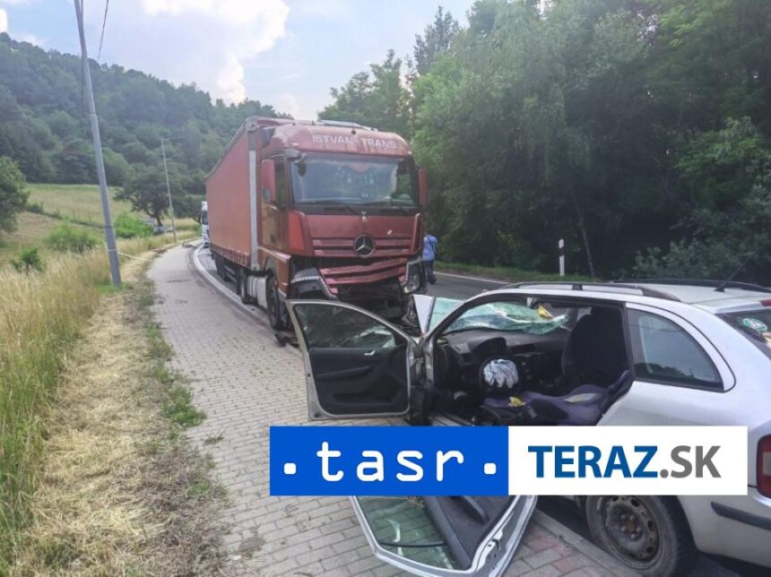 ZRAZILI SA S KAMIONOM V Giraltovciach prisli o zivot dvaja ludia