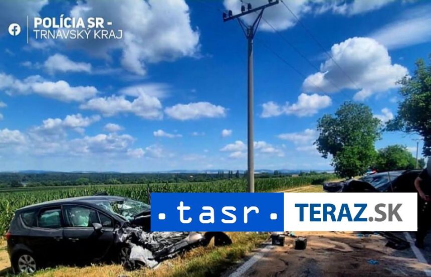 DOPRAVNA NEHODA Na mieste museli zasahovat vsetky zachranne zlozky