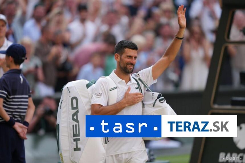 Djokovic planuje vo Wimbledone este aspon jeden zapas