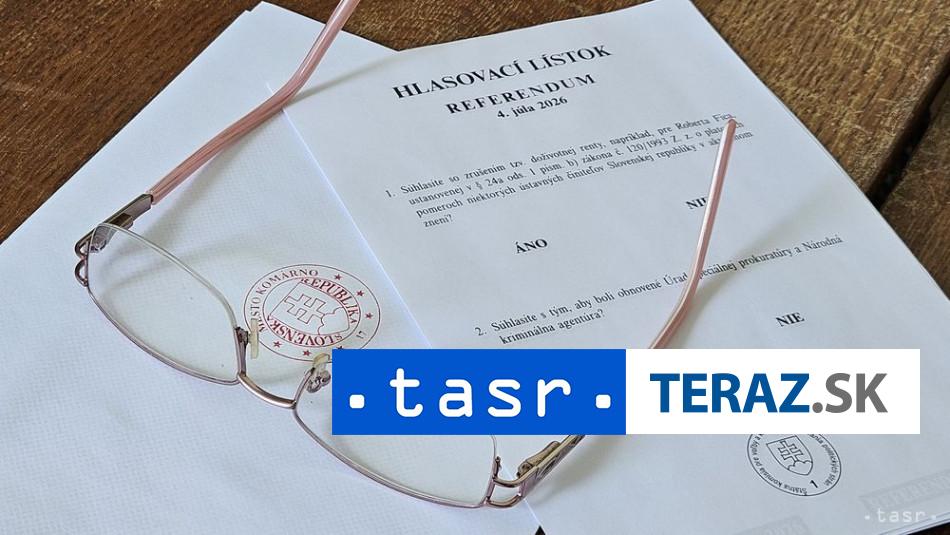 M Nemky SU SR spracoval vysledky referenda spolahlivo