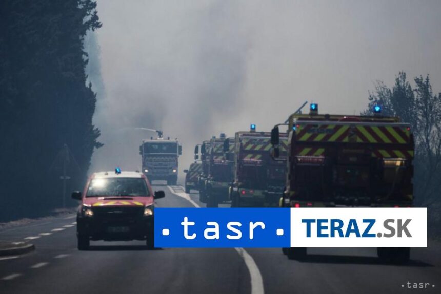V chranenom lese Fontainebleau vypukol rozsiren poziar