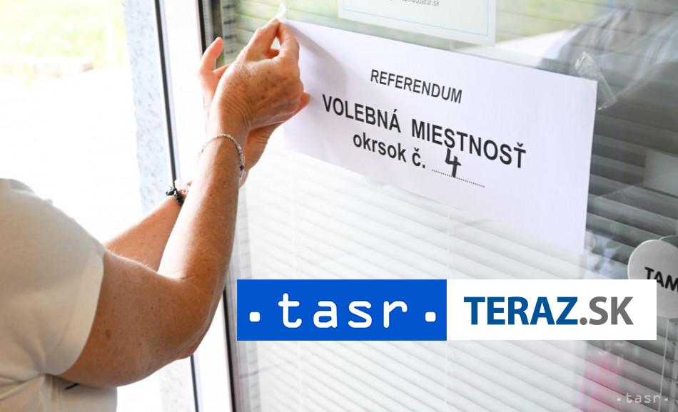 VIDEO Na Slovensku sa zacalo desiate referendum v historii