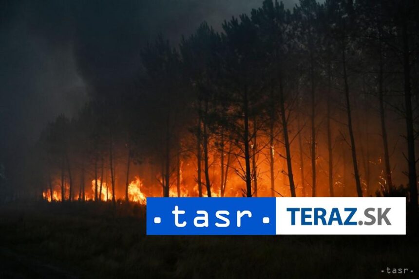 Von der Leyenova vyzdvihla pomoc SR a dalsich krajin pri haseni poziarov