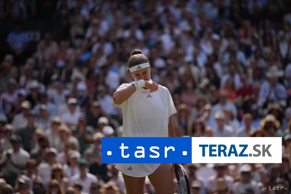 Wimbledon Muchova zdolala Gauffovu vo finale si zahra s Noskovou