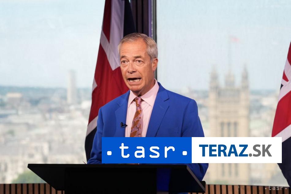 Z britskeho parlamentu odchadza Farage chce vyvolat doplnujuce volby