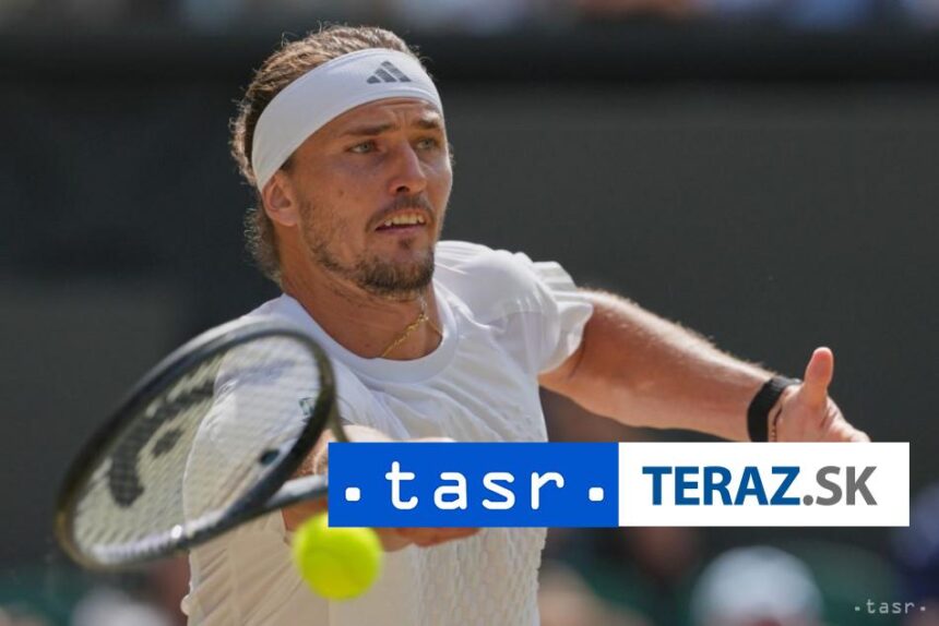Zverev postupil do finale dvojhry na Wimbledone