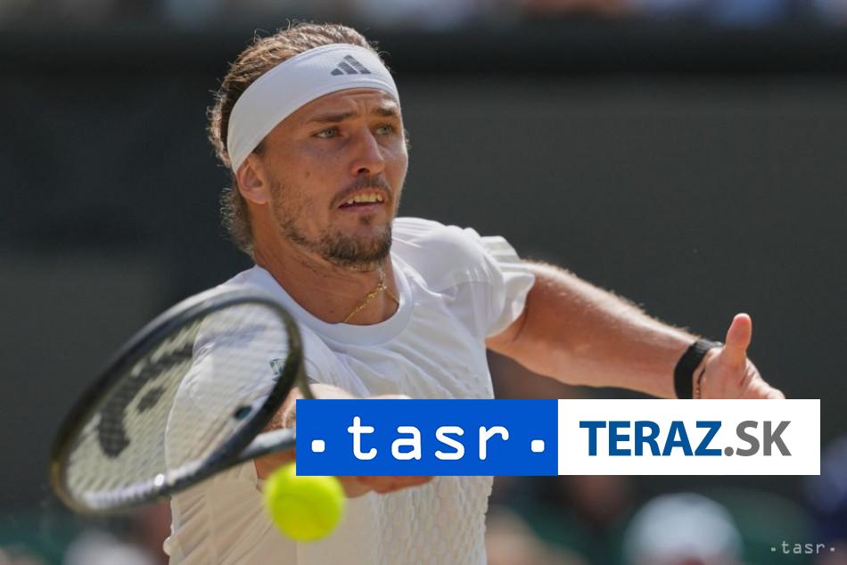Zverev postupil do finale dvojhry na Wimbledone