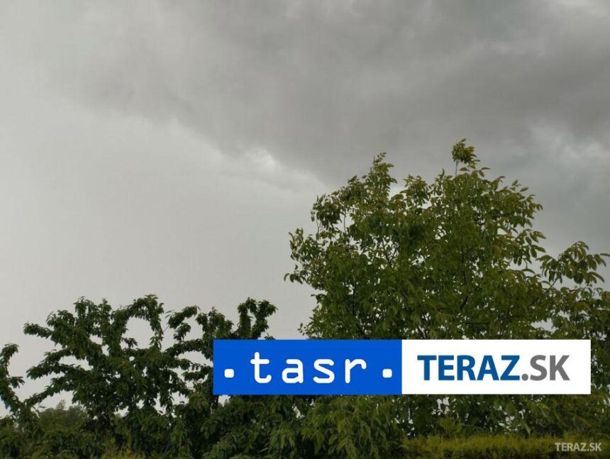 pozor burky vychodne slovensko zasiahli vystrahy prveho stupna
