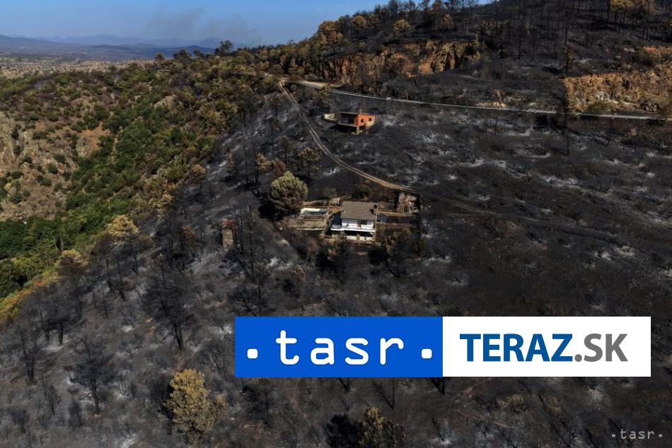 Novy poziar pri hraniciach s Portugalskom uz zasiahol 11000 hektarov