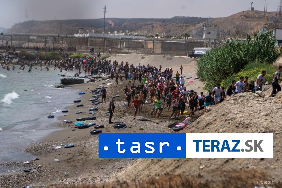 Pocet obet migracnej krizy na hranici Ceuty s Marokom vzrastol na 67