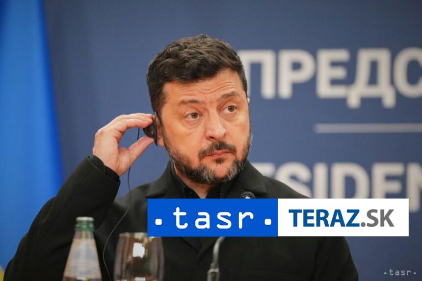 Zelenskyj Pri utoce na Zaporozie Rusko pouzilo rakety z KLDR