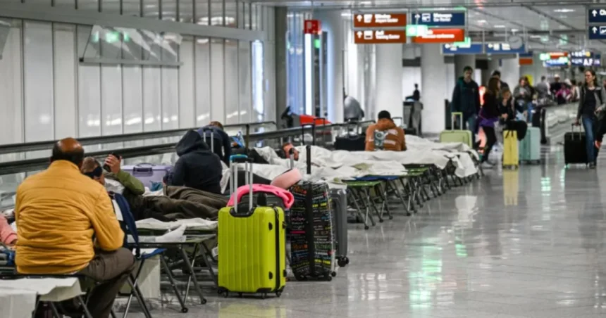 Po náraze auta do lietadla na letisku v Mníchove sa zranila osoba