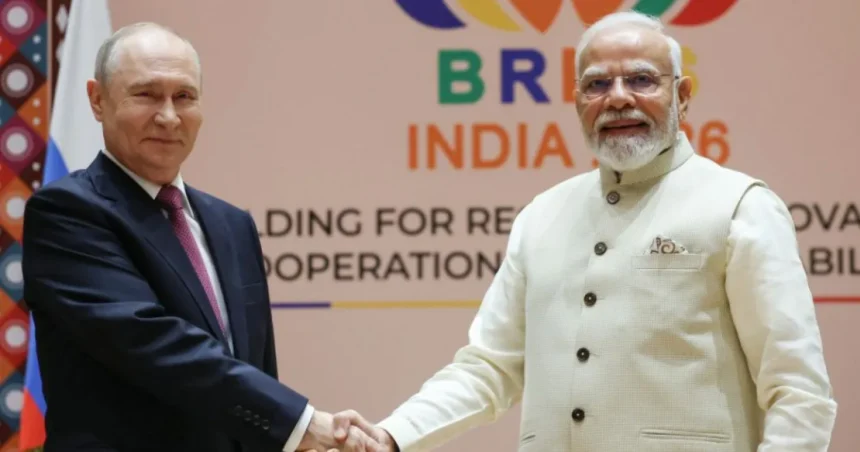 Putin a Módí rokovali pred summitom BRICS