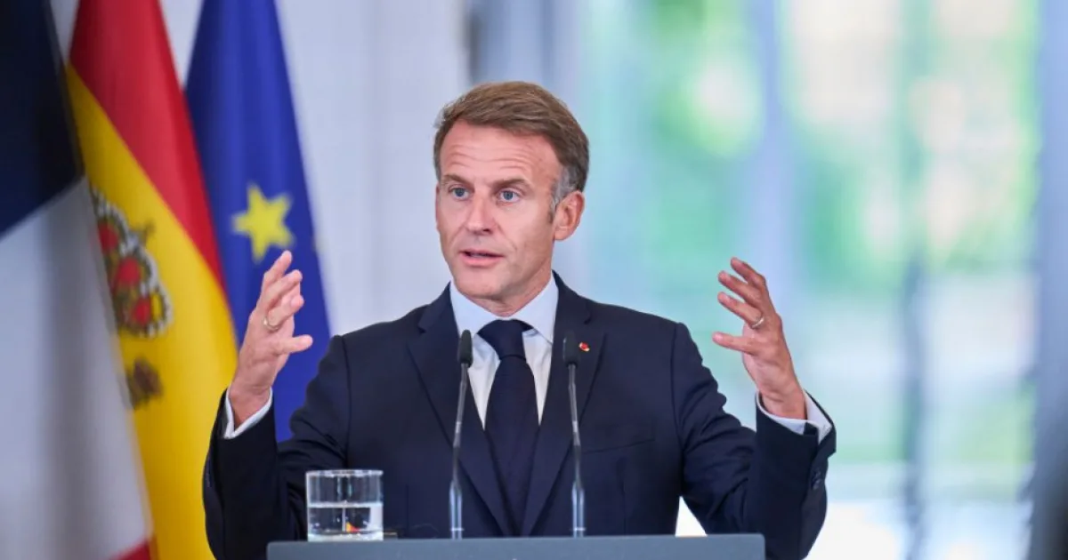 Macron odsúdil antisemitské výroky pripisované Jordanovi Bardellovi