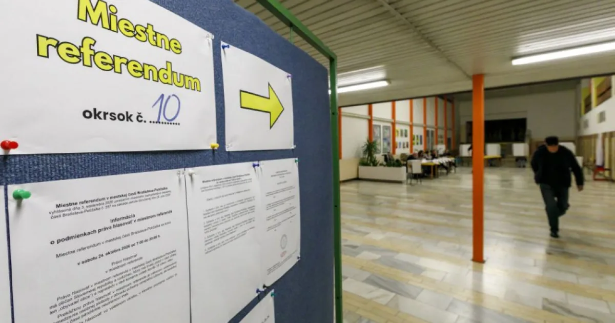 Referendum v Petržalke so štyrmi otázkami je neplatné