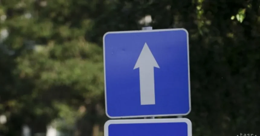 Ulica Za dráhou v Ružomberku je jednosmerná