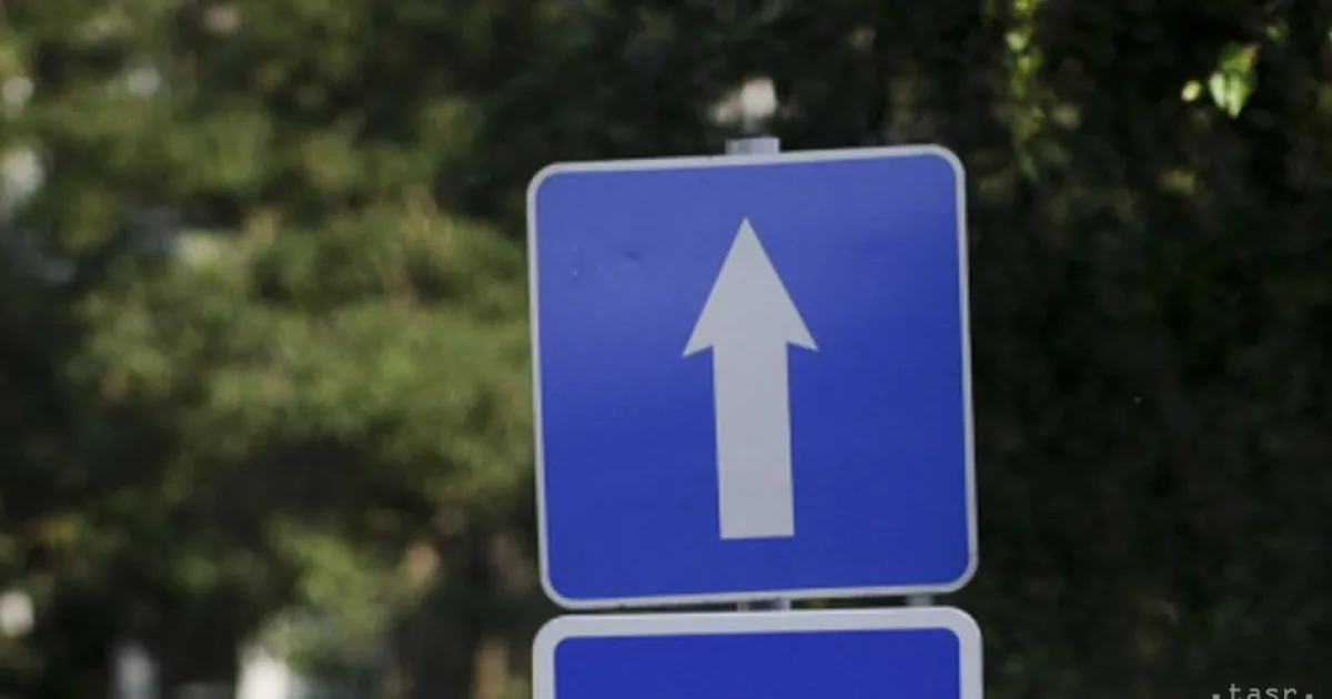 Ulica Za dráhou v Ružomberku je jednosmerná